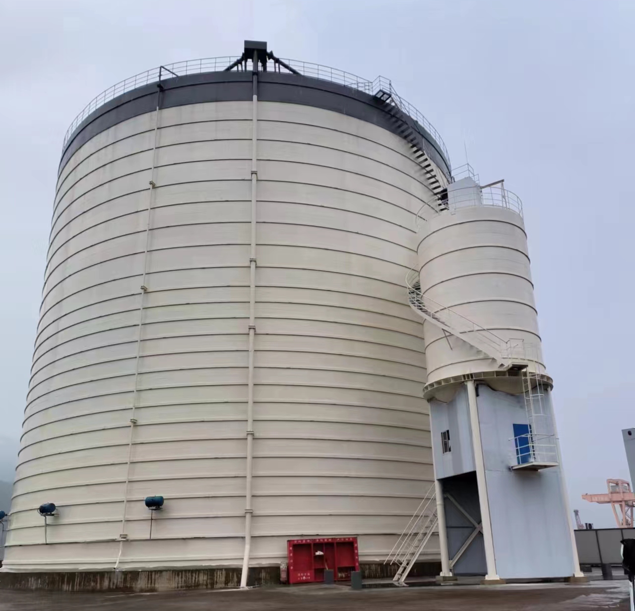 浉河10万吨水泥钢板库